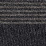 Visby blanket in dark blue & grey melange, 100% new wool |Find the perfect wool blankets