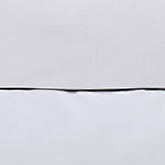 Vitero Percale Bed Linen white & black, 100% combed cotton | High quality homewares