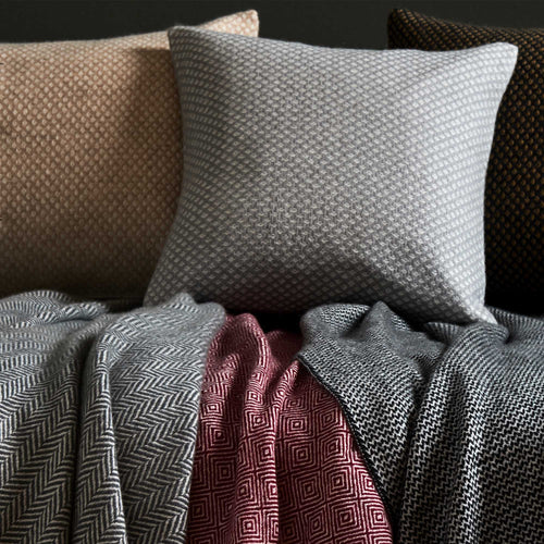 Alashan Cushion in light grey & cream | Home & Living inspiration | URBANARA