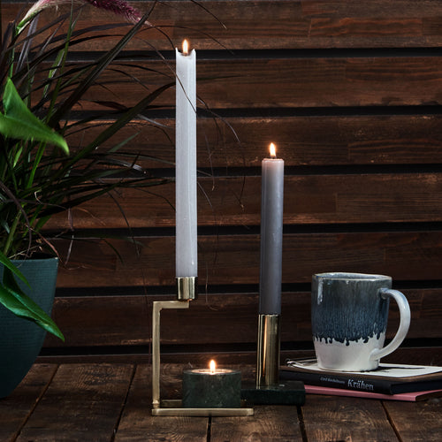 Betwa Candle Holder in brass | Home & Living inspiration | URBANARA