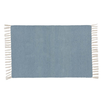 Udaka doormat, ice blue, 100% pet